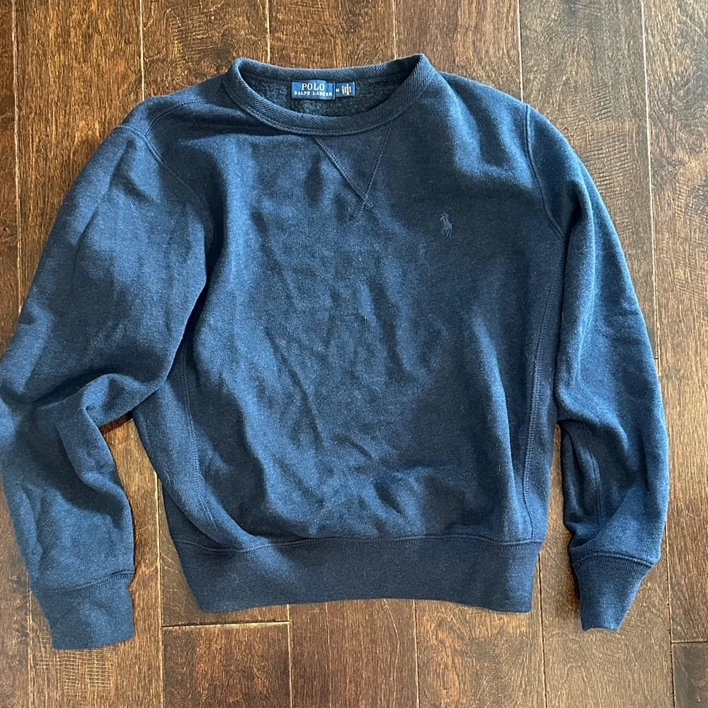 Polo by Ralph Lauren Dark Navy Crewneck Sweater - Picture 1 of 2